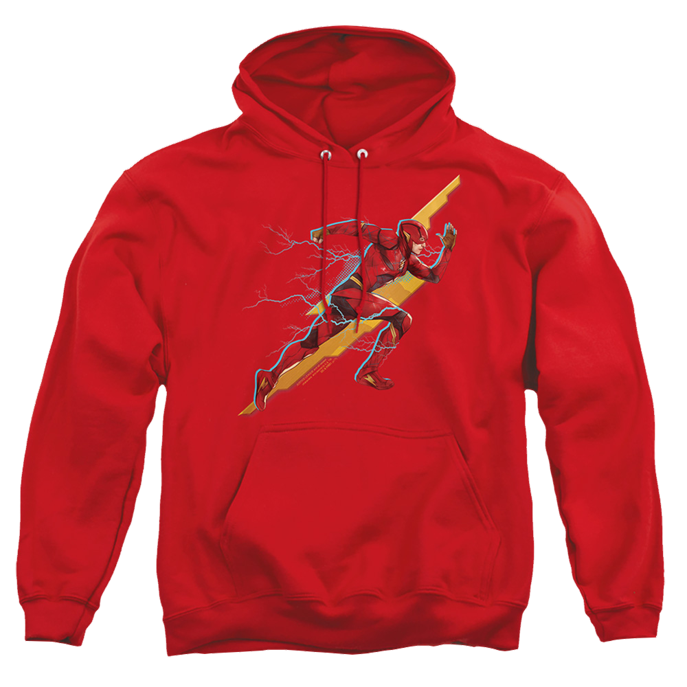 Justice League Flash Forward Pullover Hoodie Pullover Hoodie Justice League   