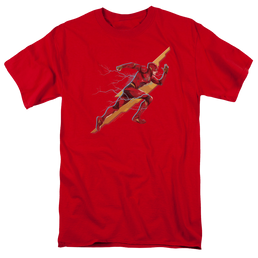 Justice League Flash Forward Men's Regular Fit T-Shirt Men's Regular Fit T-Shirt Justice League   