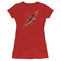 Justice League Flash Forward Juniors T-Shirt Juniors T-Shirt Justice League   