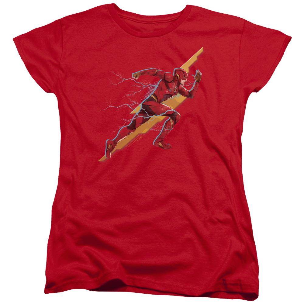 Justice League Flash Forward Women's T-Shirt Women's T-Shirt Justice League   
