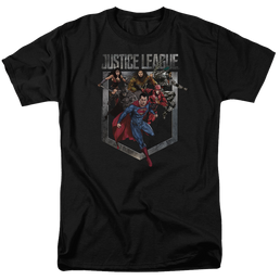 Justice League Charge Men's Regular Fit T-Shirt Men's Regular Fit T-Shirt Justice League   