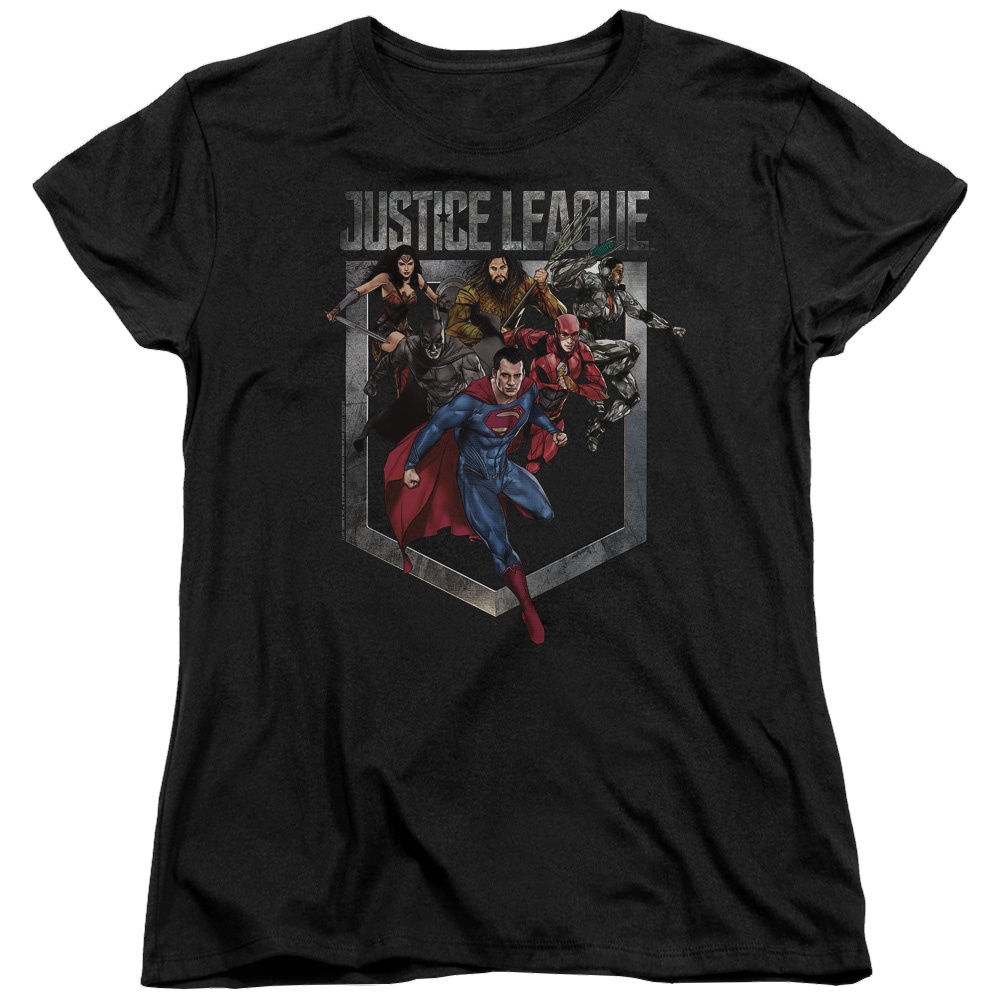 Justice League Charge Women's T-Shirt Women's T-Shirt Justice League   