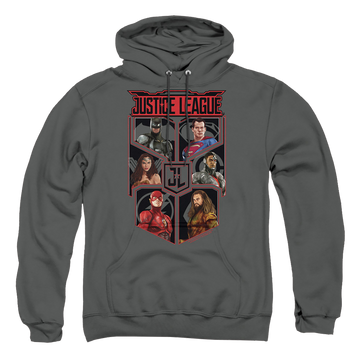 Justice League League Of Six Pullover Hoodie Pullover Hoodie Justice League   