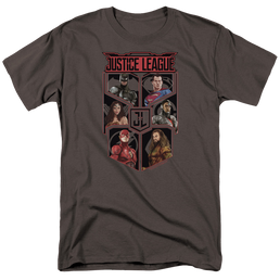 Justice League League Of Six Men's Regular Fit T-Shirt Men's Regular Fit T-Shirt Justice League   