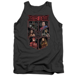 Justice League League Of Six Men's Tank Men's Tank Justice League   