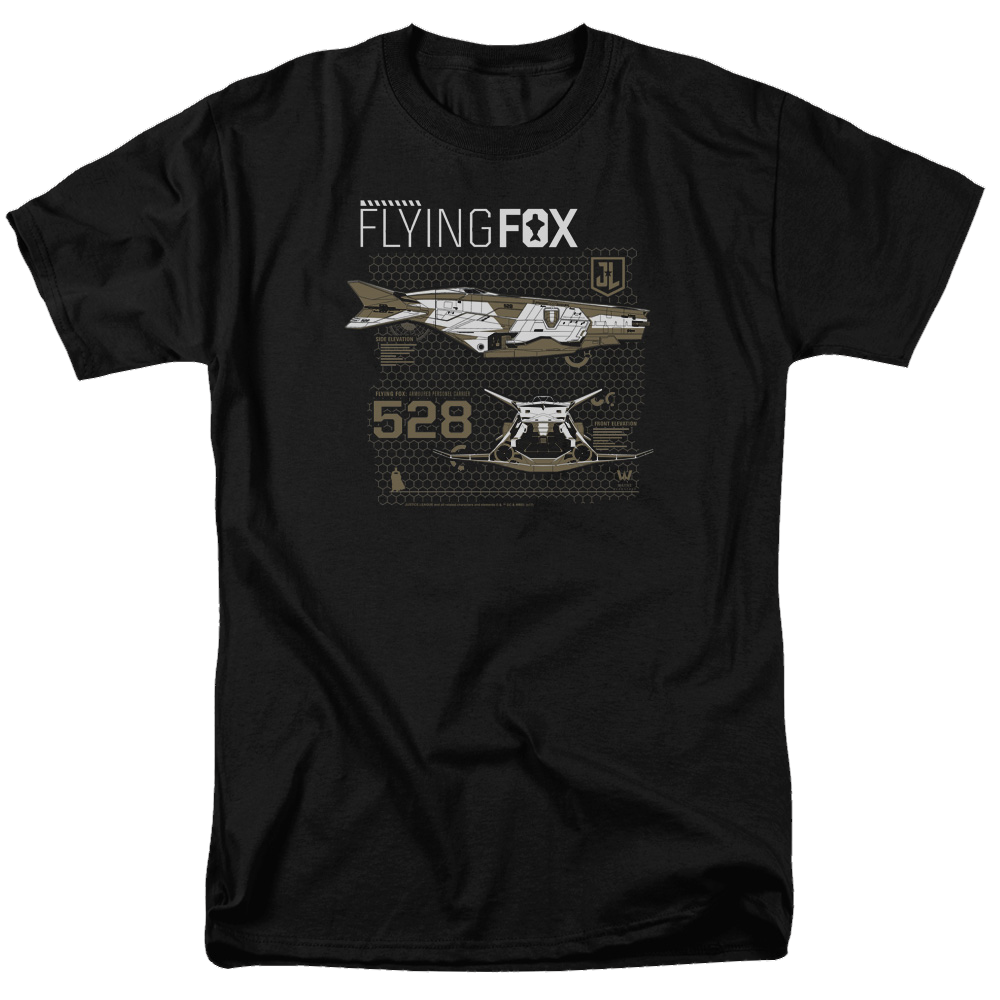 Justice League Flying Fox Men's Regular Fit T-Shirt Men's Regular Fit T-Shirt Justice League   