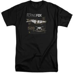 Justice League Flying Fox Men's Tall Fit T-Shirt Men's Tall Fit T-Shirt Justice League   