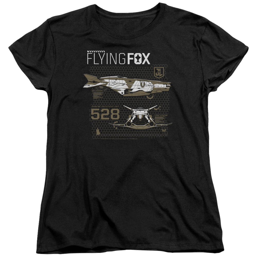 Justice League Flying Fox Women's T-Shirt Women's T-Shirt Justice League   