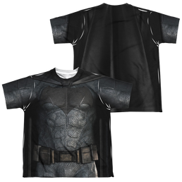 Justice League Movie Batman Uniform (F/B) - Youth All-Over Print T-Shirt Youth All-Over Print T-Shirt (Ages 8-12) Justice League   