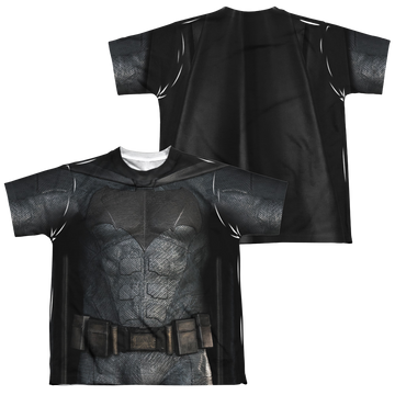 Justice League Movie Batman Uniform (F/B) youth all-over print t-shirt for ages 8 to 12