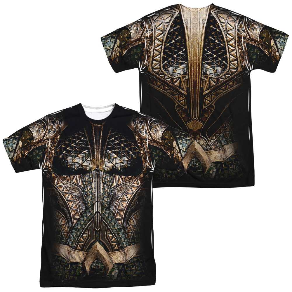 Justice League Aquaman Uniform Men's All-Over Print T-Shirt Men's All-Over Print T-Shirt Justice League   