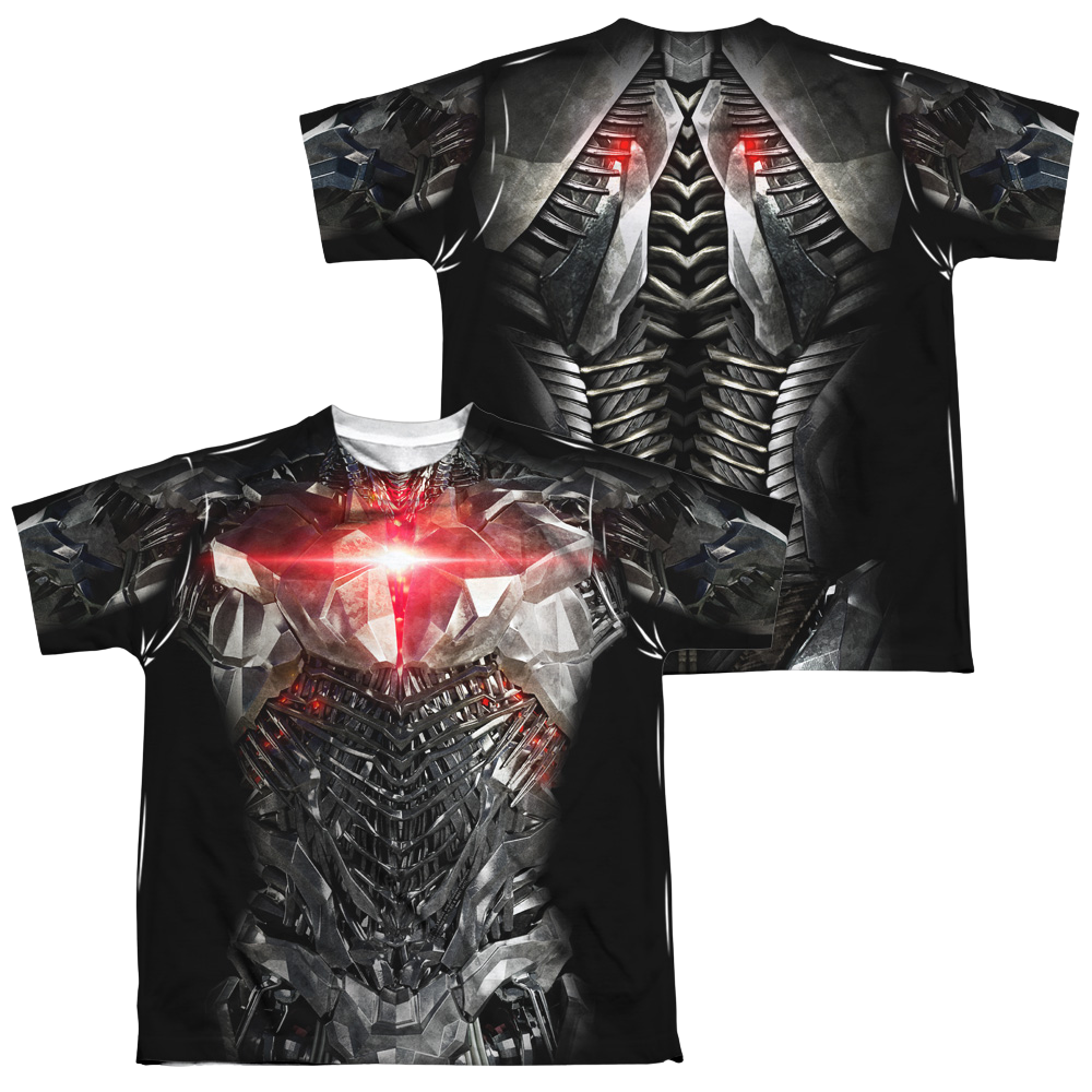 Justice League Movie Cyborg Uniform - Youth All-Over Print T-Shirt Youth All-Over Print T-Shirt (Ages 8-12) Justice League   