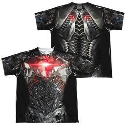 Justice League Movie Cyborg Uniform - Youth All-Over Print T-Shirt Youth All-Over Print T-Shirt (Ages 8-12) Justice League   