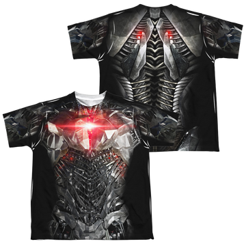 Justice League Movie Cyborg Uniform youth all-over print t-shirt for ages 8 to 12