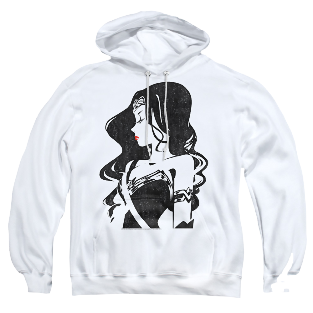 Justice League Profile Pullover Hoodie Pullover Hoodie Justice League   