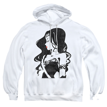 Justice League Profile Pullover Hoodie Pullover Hoodie Justice League   