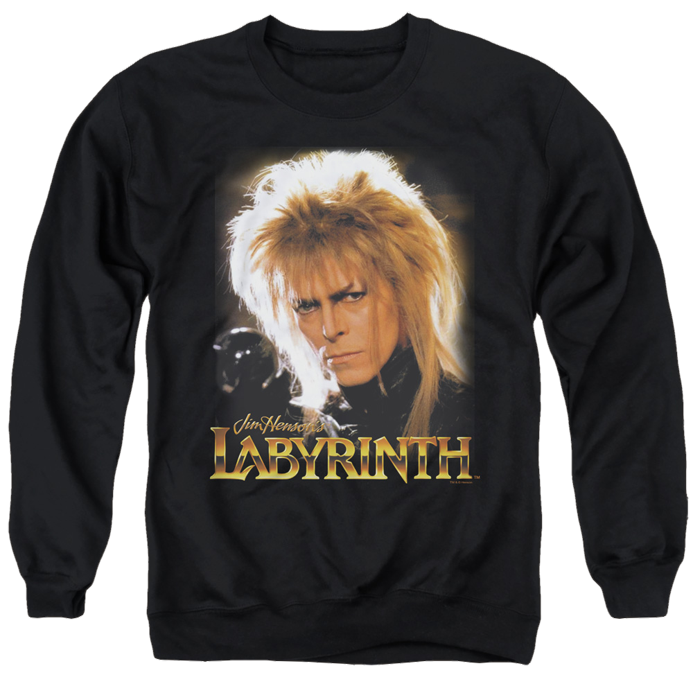 Labyrinth Jareth Men's Crewneck Sweatshirt Men's Crewneck Sweatshirt Labyrinth   