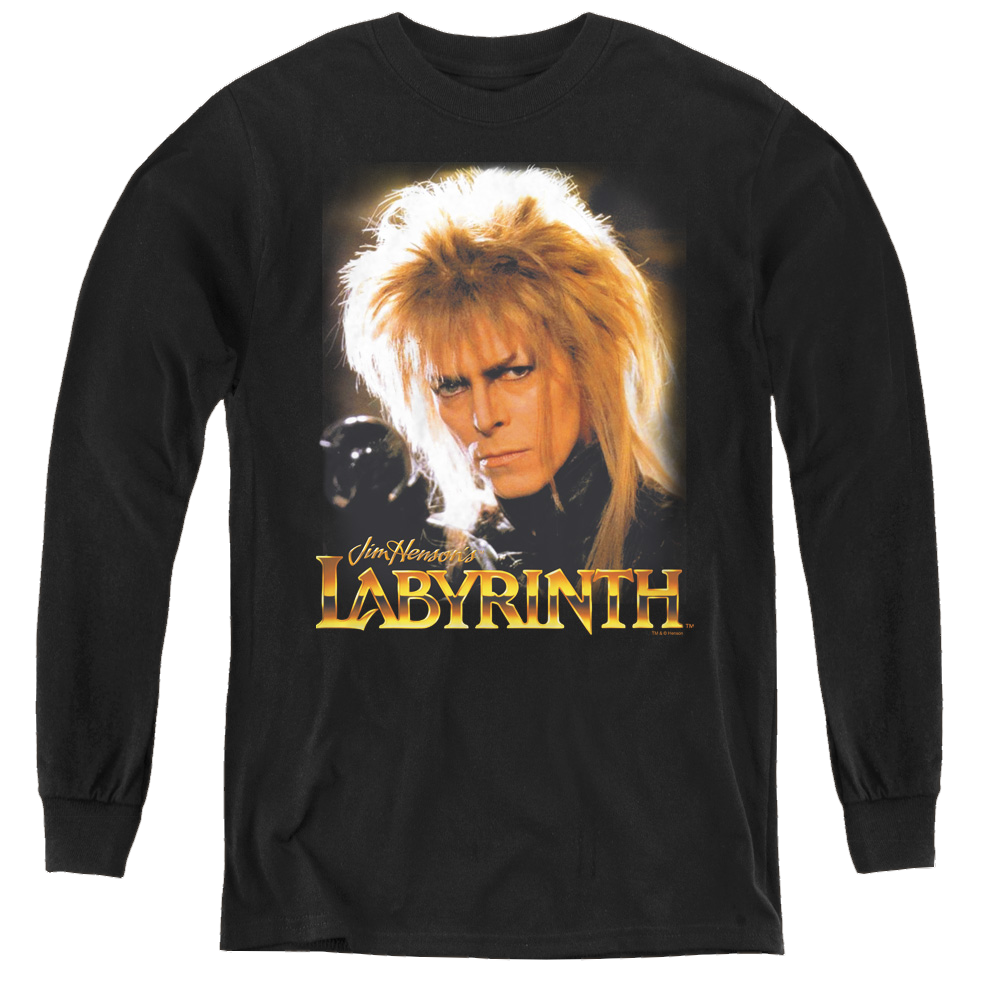 Labyrinth Jareth - Youth Long Sleeve T-Shirt Youth Long Sleeve T-Shirt Labyrinth   