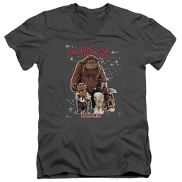Labyrinth Should You Need Us Men's V-Neck T-Shirt Men's V-Neck T-Shirt Labyrinth   