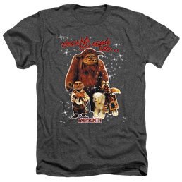 Labyrinth Should You Need Us Men's Heather T-Shirt Men's Heather T-Shirt Labyrinth   
