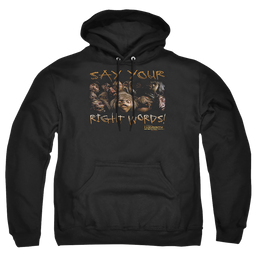 Labyrinth Say Your Right Words Pullover Hoodie Pullover Hoodie Labyrinth   