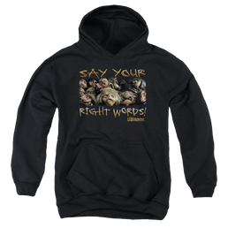 Labyrinth Say Your Right Words Youth Hoodie (Ages 8-12) Youth Hoodie (Ages 8-12) Labyrinth   