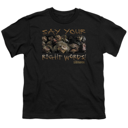 Labyrinth Say Your Right Words Youth T-Shirt (Ages 8-12) Youth T-Shirt (Ages 8-12) Labyrinth   