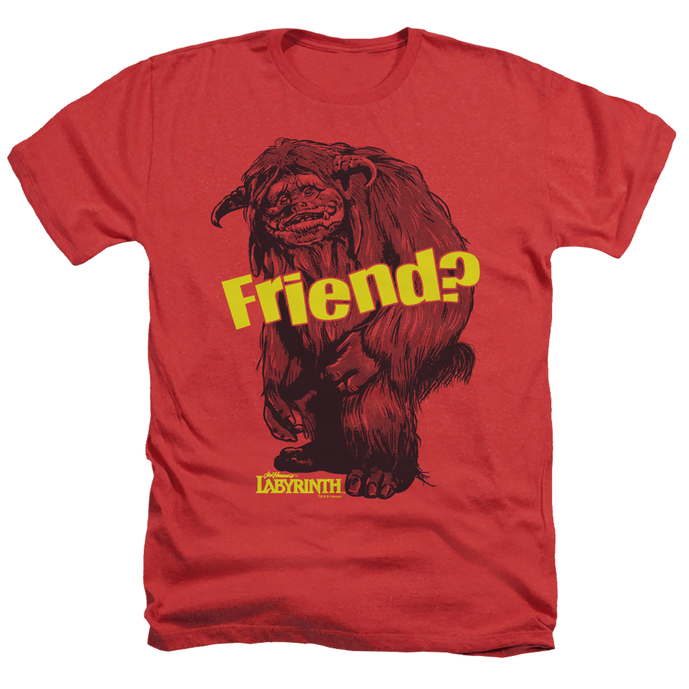 Labyrinth Ludo Friend Men's Heather T-Shirt Men's Heather T-Shirt Labyrinth   