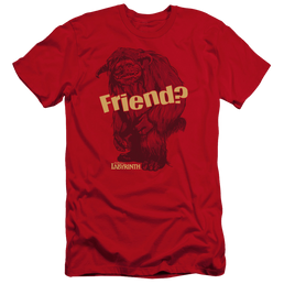Labyrinth Ludo Friend Premium Adult Slim Fit T-Shirt Men's Premium Slim Fit T-Shirt Labyrinth   