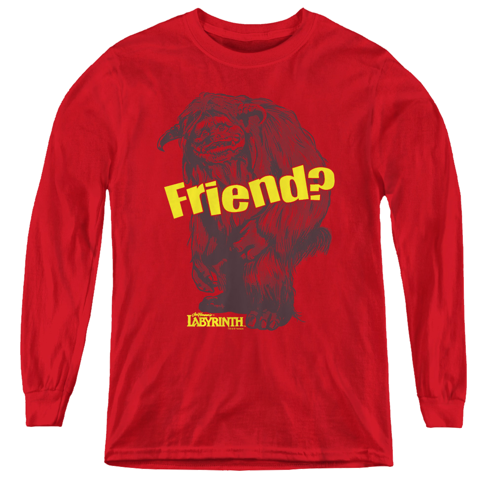 Labyrinth Ludo Friend - Youth Long Sleeve T-Shirt Youth Long Sleeve T-Shirt Labyrinth   