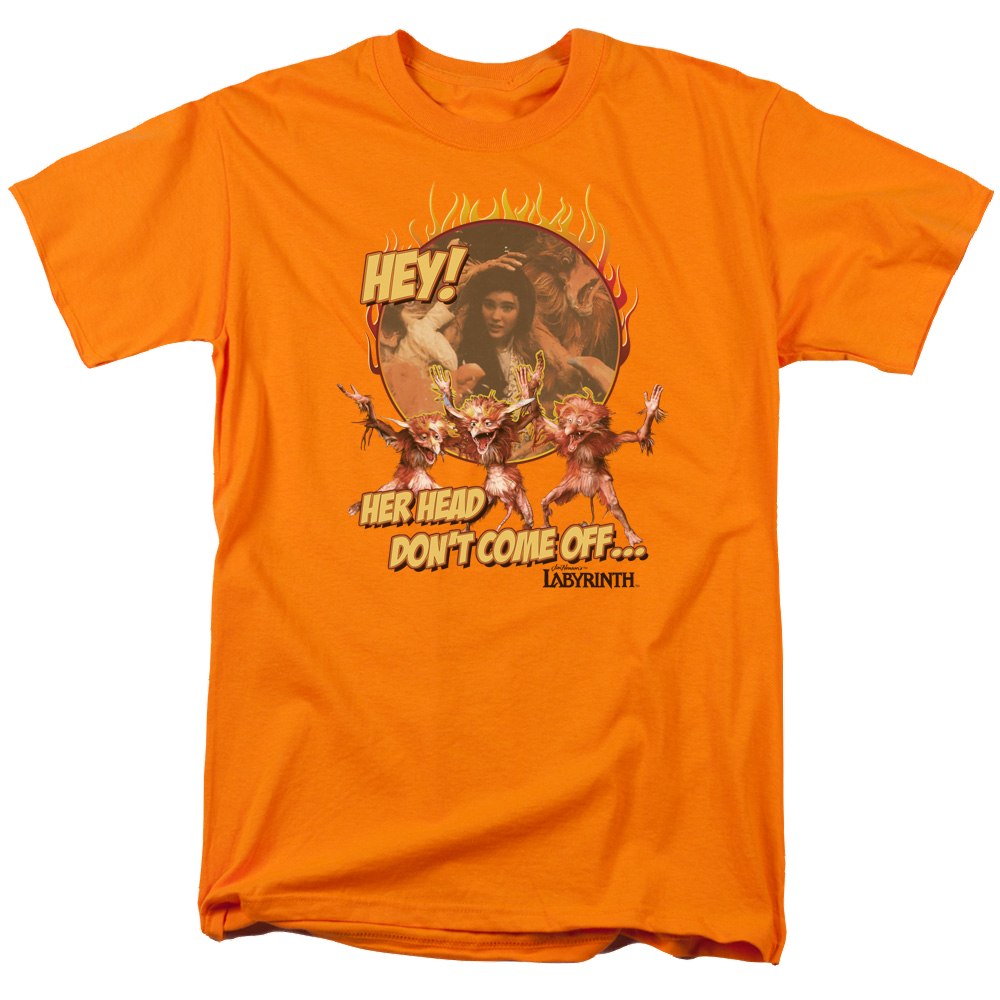 Labyrinth Head Dont Come Off - Men's Regular Fit T-Shirt Men's Regular Fit T-Shirt Labyrinth   