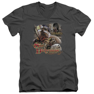 Labyrinth Sir Didymus Men's V-Neck T-Shirt Men's V-Neck T-Shirt Labyrinth   