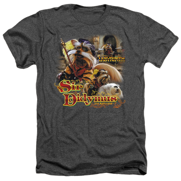 Labyrinth Sir Didymus Men's Heather T-Shirt Men's Heather T-Shirt Labyrinth   
