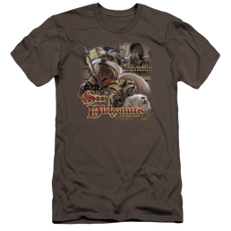 Labyrinth Sir Didymus Premium Adult Slim Fit T-Shirt Men's Premium Slim Fit T-Shirt Labyrinth   