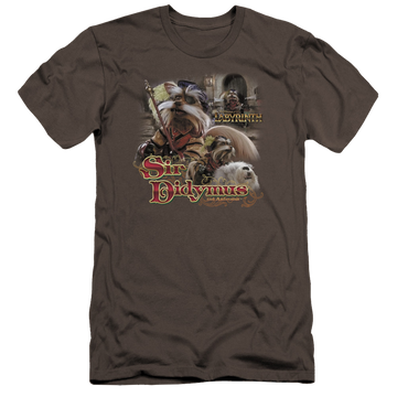 Labyrinth Sir Didymus Premium Adult Slim Fit T-Shirt Men's Premium Slim Fit T-Shirt Labyrinth   