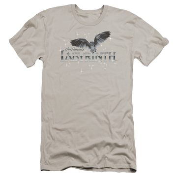 Labyrinth Owl Logo Men's Premium Slim Fit T-Shirt Men's Premium Slim Fit T-Shirt Labyrinth   