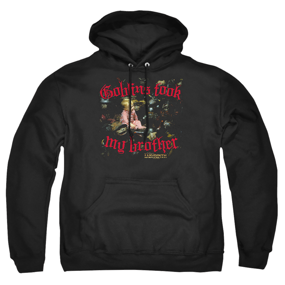 Labyrinth Goblins Took My Brother Pullover Hoodie Pullover Hoodie Labyrinth   