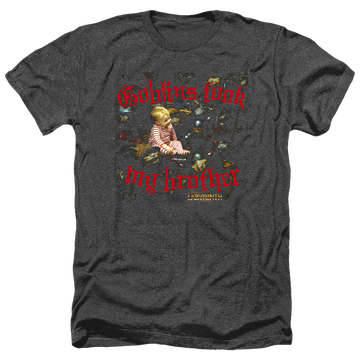 Labyrinth Goblins Took My Brother Men's Heather T-Shirt Men's Heather T-Shirt Labyrinth   