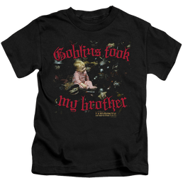 Labyrinth Goblins Took My Brother Kid's T-Shirt (Ages 4-7) Kid's T-Shirt (Ages 4-7) Labyrinth   