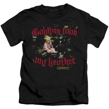 Labyrinth Goblins Took My Brother Kid's T-Shirt (Ages 4-7) Kid's T-Shirt (Ages 4-7) Labyrinth   