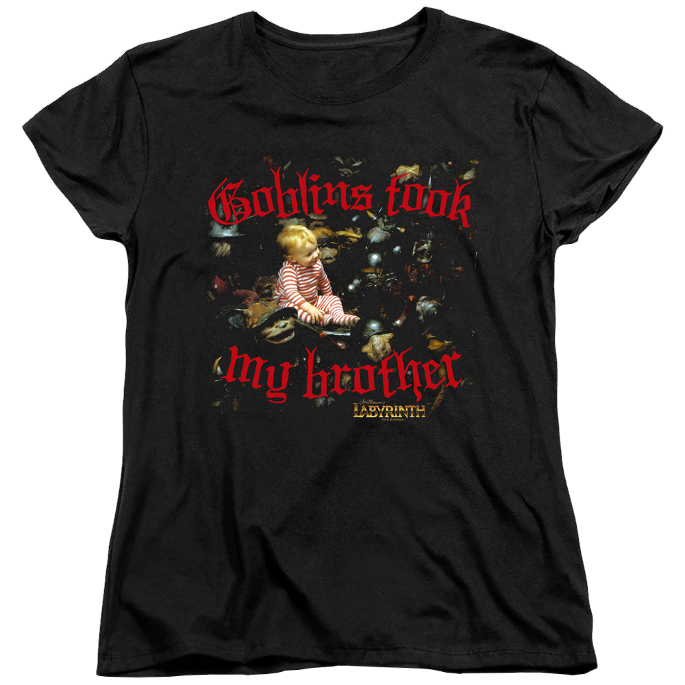 Labyrinth Goblins Took My Brother Women's T-Shirt Women's T-Shirt Labyrinth   