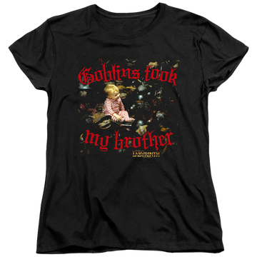 Labyrinth Goblins Took My Brother Women's T-Shirt Women's T-Shirt Labyrinth   