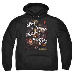 Labyrinth Right Words Pullover Hoodie Pullover Hoodie Labyrinth   