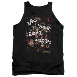 Labyrinth Right Words Men's Tank Men's Tank Labyrinth   