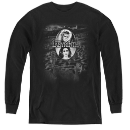 Labyrinth Maze - Youth Long Sleeve T-Shirt Youth Long Sleeve T-Shirt Labyrinth   