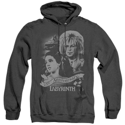 Labyrinth Anniversary - Heather Pullover Hoodie Heather Pullover Hoodie Labyrinth   