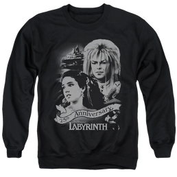Labyrinth Anniversary Men's Crewneck Sweatshirt Men's Crewneck Sweatshirt Labyrinth   
