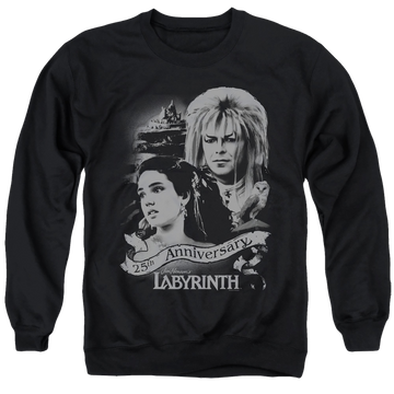 Labyrinth Anniversary Men's Crewneck Sweatshirt Men's Crewneck Sweatshirt Labyrinth   