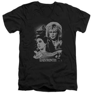 Labyrinth Anniversary Men's V-Neck T-Shirt Men's V-Neck T-Shirt Labyrinth   