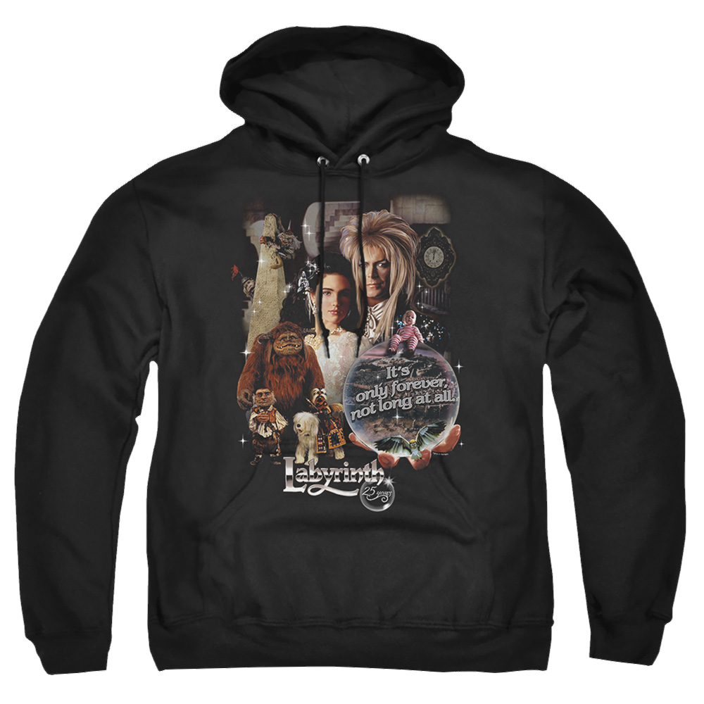 Labyrinth 25 Years Of Magic Pullover Hoodie Pullover Hoodie Labyrinth   